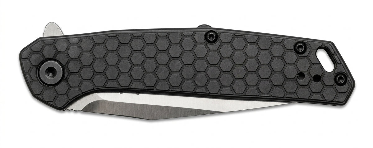 Kershaw Align Pocket Knife – Custom Laser Engraved Honeycomb Handle