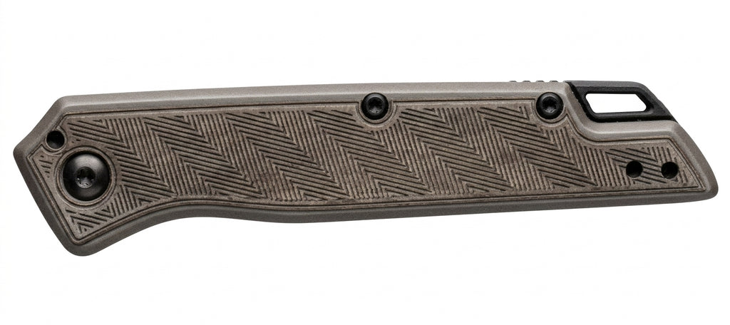 Kershaw Misdirect Serrated Folding Knife – Custom Laser Engraved Intricate Pattern Handle