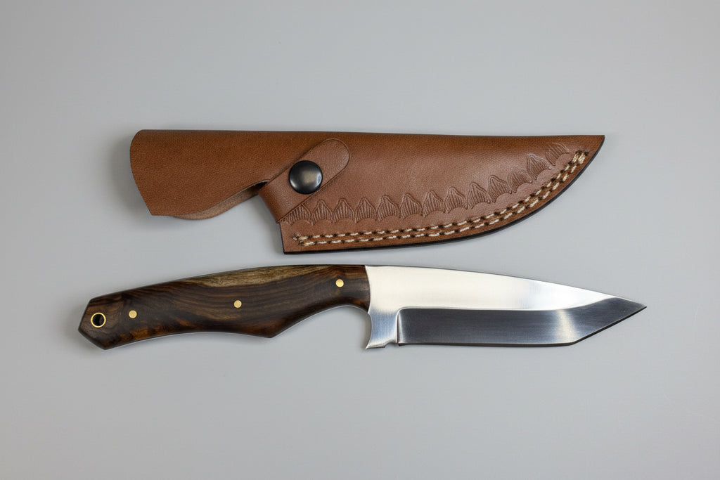 970 Bladeworks Fixed Blade Skinner – 440 Stainless | Hardwood Handle