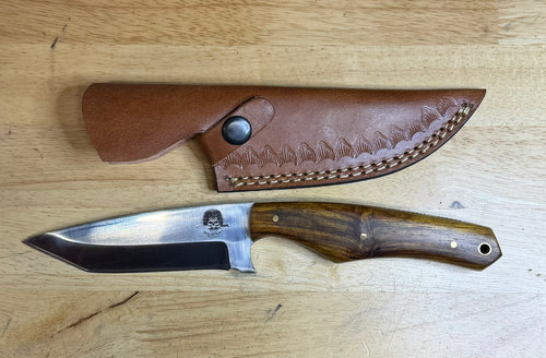 970 Bladeworks Fixed Blade Skinner – 440 Stainless | Hardwood Handle