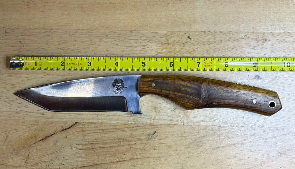 970 Bladeworks Fixed Blade Skinner – 440 Stainless | Hardwood Handle
